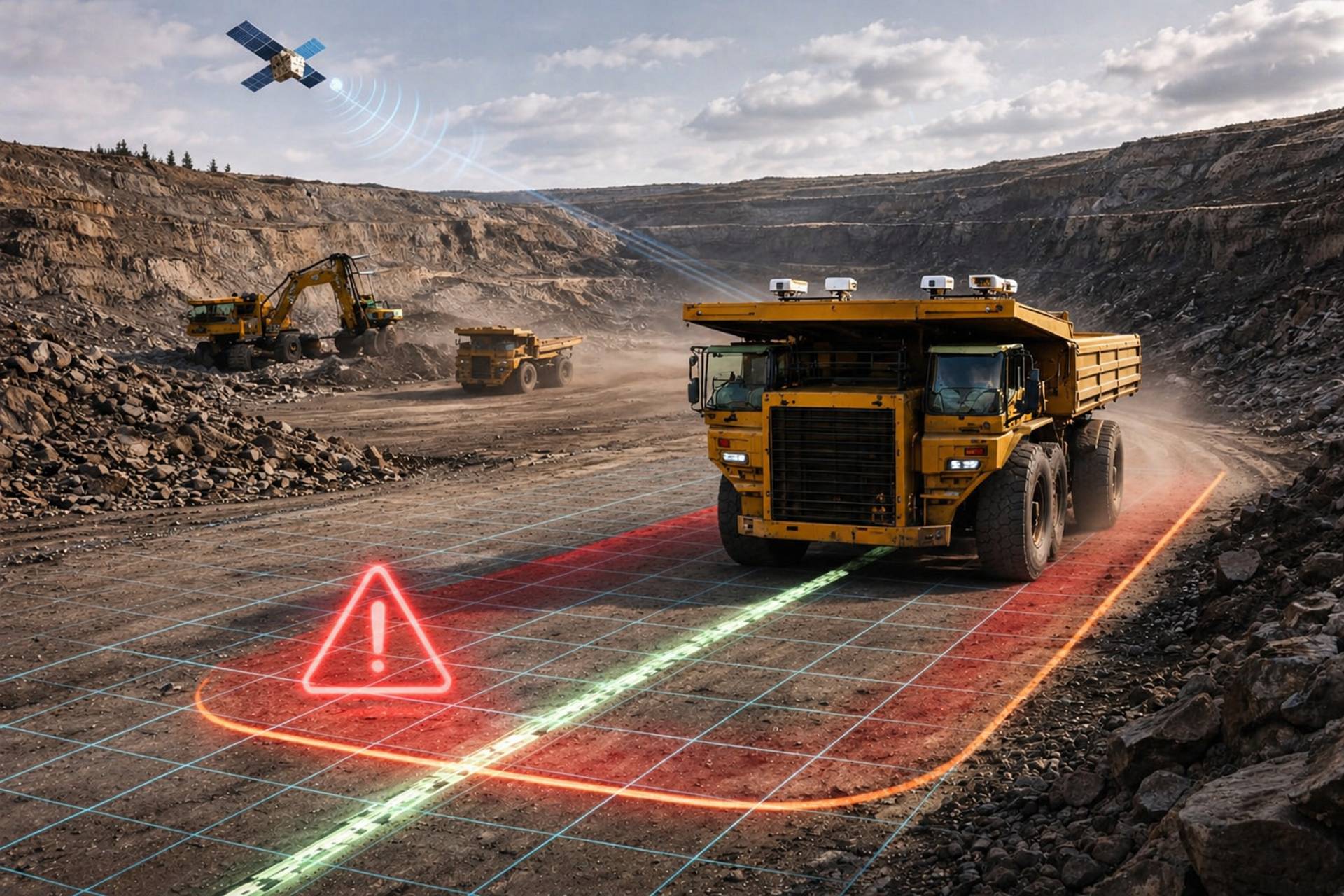 Mining GNSS positioning and navigation systems